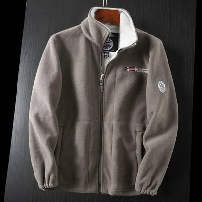 Jaqueta Masculina Corta-Vento Acolchoada com Fleece, Anti-Congelamento, Casaco Quente, Frio Polar, Tamanho Grande, Lazer, Moda, Outono, Inverno, Nova,