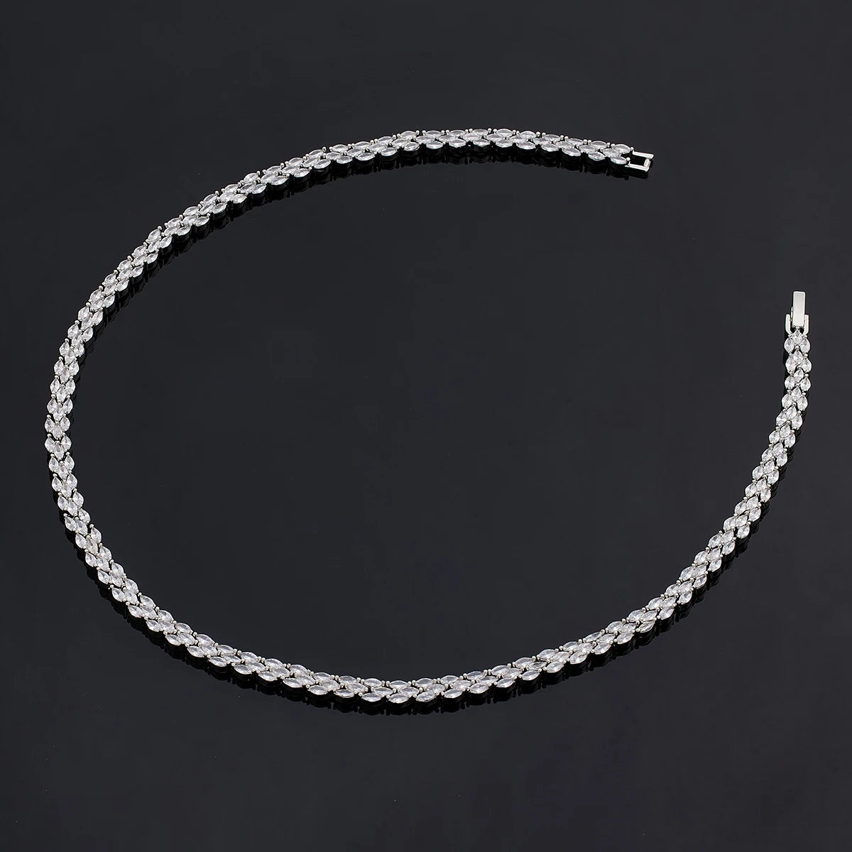 2024 New 4-piece Bridal Cubic Zirconia Full Set Women's Party Jewelry Set Luxury Dubai Nigeria CZ Crystal Wedding Jewelry Set