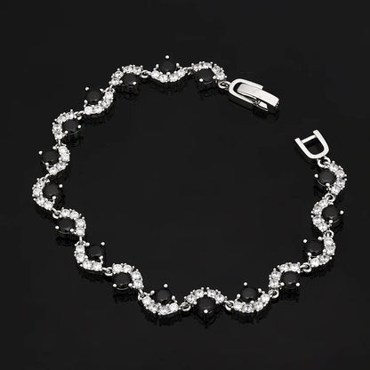 Trendy 4PCS Nigeria Wedding Jewelry Sets For Women UAE African Cubic Zircon Jewelry Set Bridal Accessories