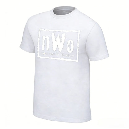 New nWo The Third Man 100%cotton men's shirt oversized Retro Print graphics shirts summer Women's Y2k O-neck Streetwear Tshirt