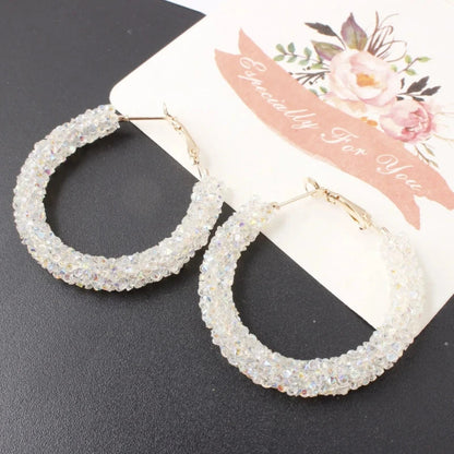 Pure White Women's Dangle Earrings Blooming Flower Acrylic Enamel Butterfly Imitation Pearl Heart Hanging Earrings Elegant brinc