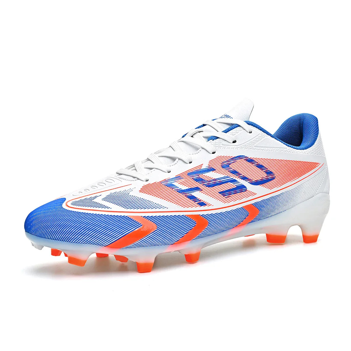Popular low-top football boots, broken nails, TF and spikes FG unisex styles, 2 colors to choose from, breathable and non-slip