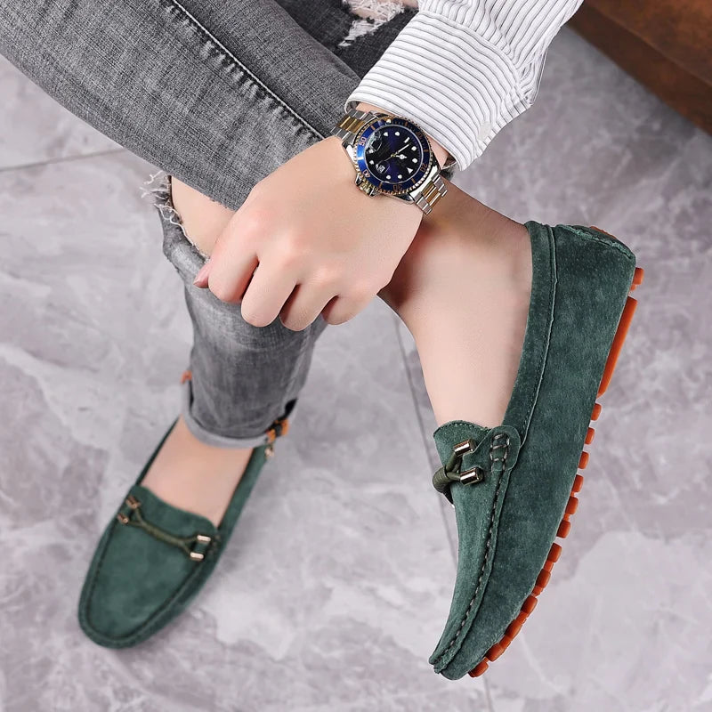 Shoes Mens Size 37-48 Luxury Man Loafers Soft Hot Sell Moccasins High Quality Shoes Casual Driving Flats Penny Male Shoes