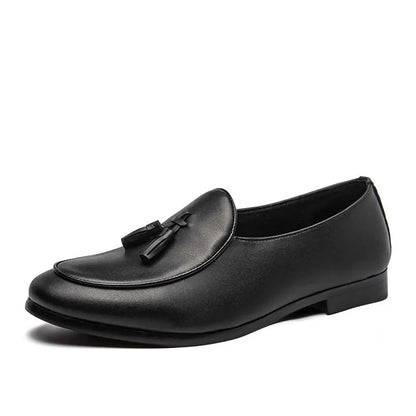 Fashion Tassel Formal Shoes 2025 New Classic Men Business Shoes Italy Luxury Moccasins Prom Men Casual Loafers Party Flats