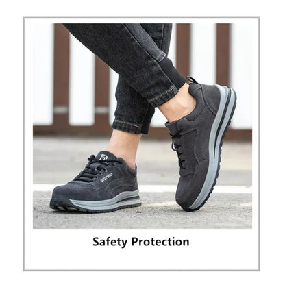 safety autumn shoes breathable work shoes anti stab work sneakers with steel toe indestructible shoes anti smashing safety shoes