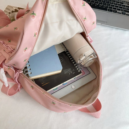 Mini Backpack Ins Niche Japanese and Korean Style Elementary School Student Bag Printed Small Backpack New Casual Backpack