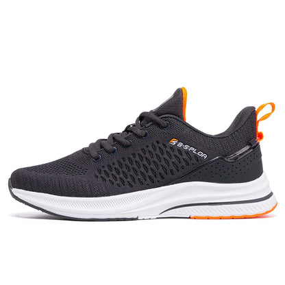 New Running Shoes Men's Casual Lightweight Designer Mesh Sneakers Male Outdoor Breathable Lace-Up Sports Walking Shoes