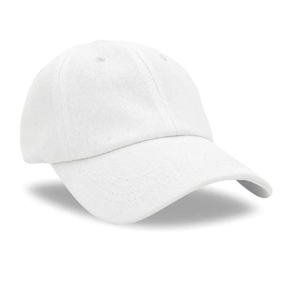 Custom Logo Hat For Women Men Soft Top Cotton Baseball Cap Adult Outdoor Adjustable Dad Hats Snapback Hat Summer Sports Sun Cap