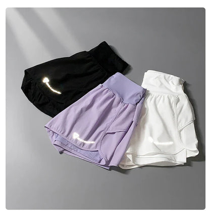 Yoga Short Woman Gym Clothes 2 In 1 High Waist Pants With Pockets Fitness Cycling Shorts Women Yoga Shorts Sportwear 2025