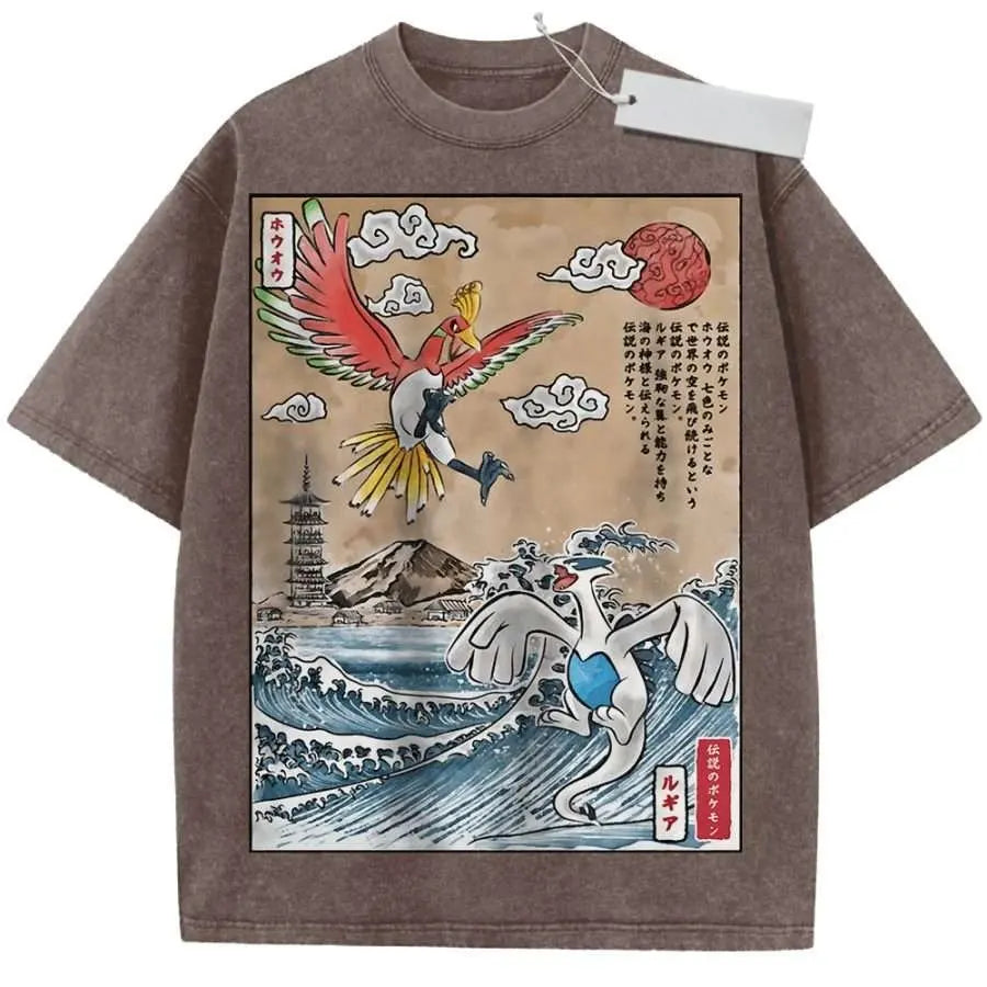 T Shirt Man Women Anime Short Sleeve Tee Summer 2026 Streetwear Casual Tops Y2k Clothes