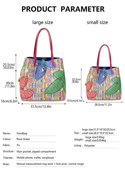Letter Printing Design Shoulder Bag Large Capacity Women's Crossbody Bag Premium Feeling Versatile Ladies Handbag Fashion