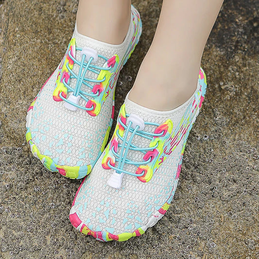 Sapatos Unissex Para Mulheres Fitness Esteira Interna Externa Velocidade Interferência Água Praia Casais Natação Sapato Masculino Tênis Aqua