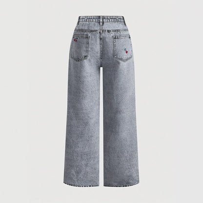 Y2k Jeans Baggy High Waisted Jeans Ladies Denim Woman Pants