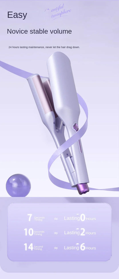 36mm  Deep U-Shaped Curling Iron - Professional Hair  Technology, Easy-to-Use Hair Crimper for Women, Perfect Mothers Day Gift,