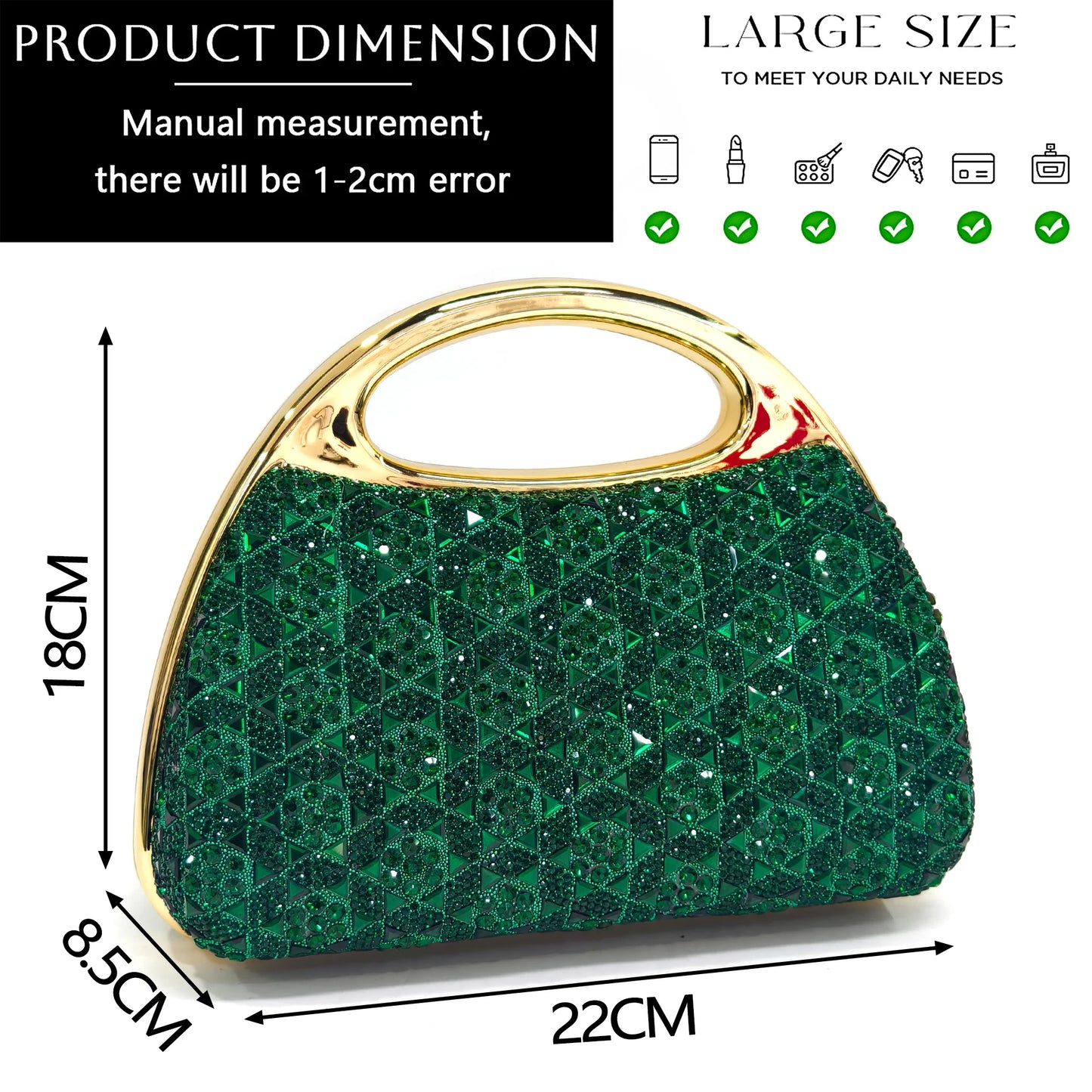 Light Purple Rhinestone Peep-Toe High Heel Sandals and Bag Set for Women –Elegant Italian Party Shoes Perfect for Weddings