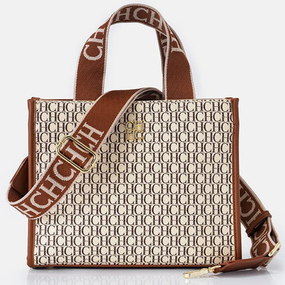 Fashion Monogram Print High Quality Metal Logo Casual Light Luxury Brand Designer 2025 New Women's Handbag