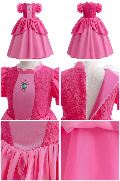 Baby Rapunzel Cosplay Costume Girls Little Mermaid Aurora Disguise Kids Ariel Sleeping Beauty Christmas Dress Princess Fantasy