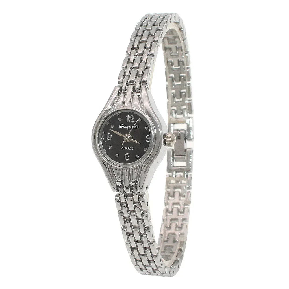 Women Bracelet Watch Mujer Golden Relojes Small Dial Quartz leisure Watch Popular Wristwatch Hour female ladies Elegant watches
