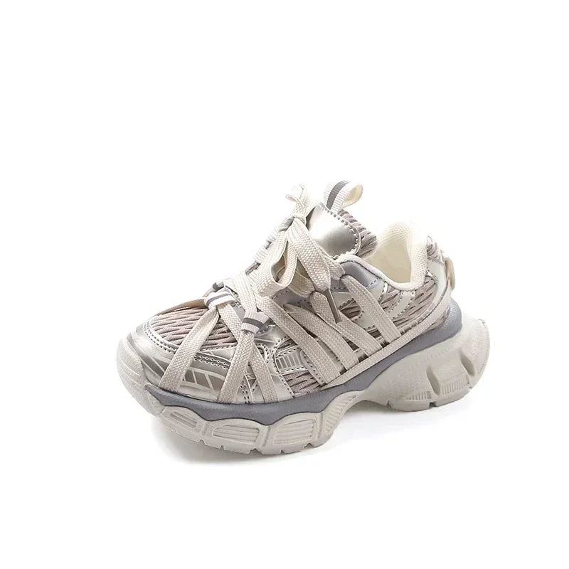 Girl's Sneakers Breathable Versatile Basketball Sneakers for Children Fashion Spring Autumn Kids Causal Boys School Sports Shoes