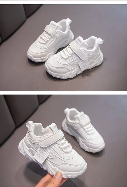 2024 Autumn New Kids Sneakers Children Casual Sneakers for Boys Girls Classic Soft Anti-skid Fashion Sports Running Shoes Tide