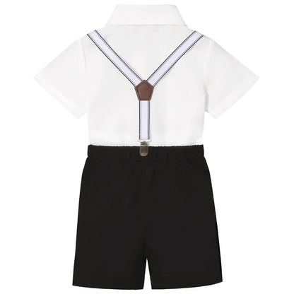 Boys Suit Wedding Toddler School Graduation Outfit Kids Birthday Party Gift Set Children Easter Church Photography Daily Clothes