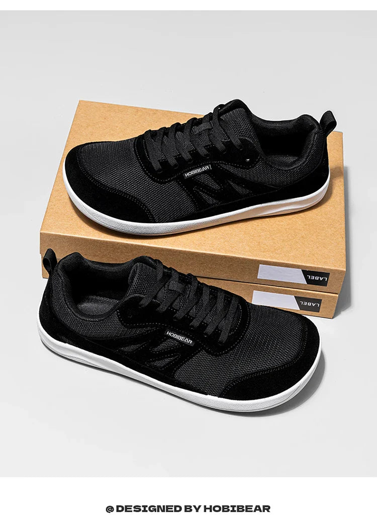Barefoot Shoes for Women Men Zero Drop Wide Toe Box Sneakers Minimalist Lace Up Lightweight Running Shoes