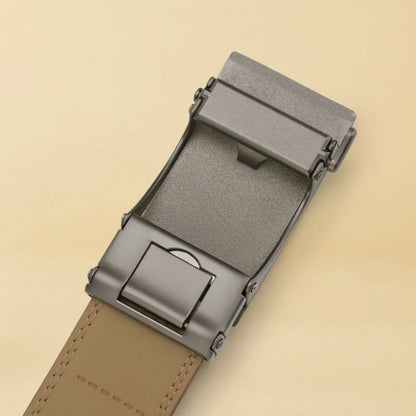 Brand Leather Belts for Men 115cm-145cm Automatic belt with ratchet strap Top quality belts, luxury belts for men