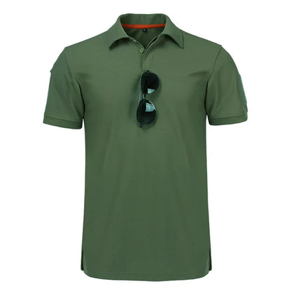 Wear-Resistant Outdoor Tactical Pants Mens Casual T-shirt Cargo Trousers Multi-pocket Waterproof Pant Hiking Training Workwear