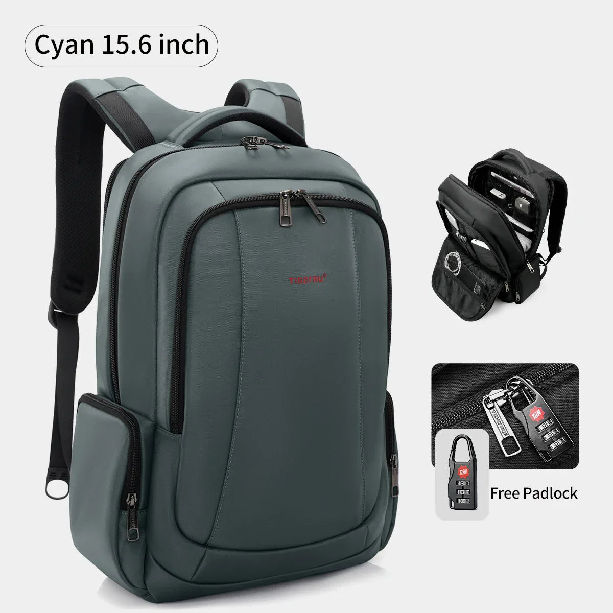 Waterproof Nylon Backpack Female Men's Backpack For 15.6 Laptop Notebook Bag Mochilas School Backpacks Bag Male Knapsack