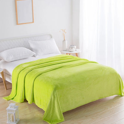 Soft coral fleece air conditioning blanket summer thin new home furnishings coral fleece air conditioning blanket thin