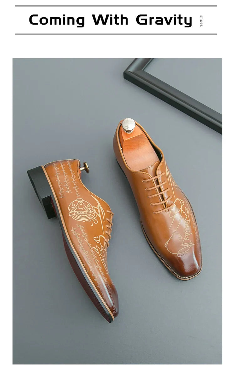 White Elegant Men Dress Shoes Leather Oxford Shoes Man Business Formal Shoes Design Social Shoes Male apatos para hombre