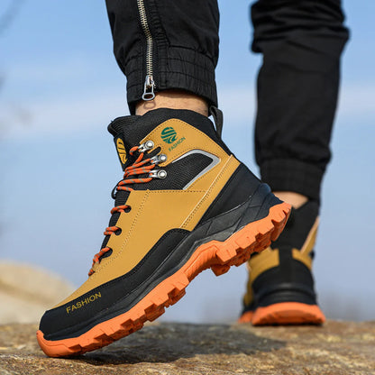 Men Safety Shoes Steel Toe Work Shoes Sneakers Anti-Smash Anti-piercing Work Boots Indestructible Protective shoes