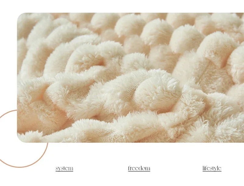 Turtle Velvet Autumn Winter Warm Sleeping Blanket Soft Comfortable Flannel Fleece Blankets for Bed Cozy Fluffy Warmth Blanket