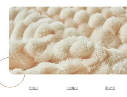 Turtle Velvet Autumn Winter Warm Sleeping Blanket Soft Comfortable Flannel Fleece Blankets for Bed Cozy Fluffy Warmth Blanket