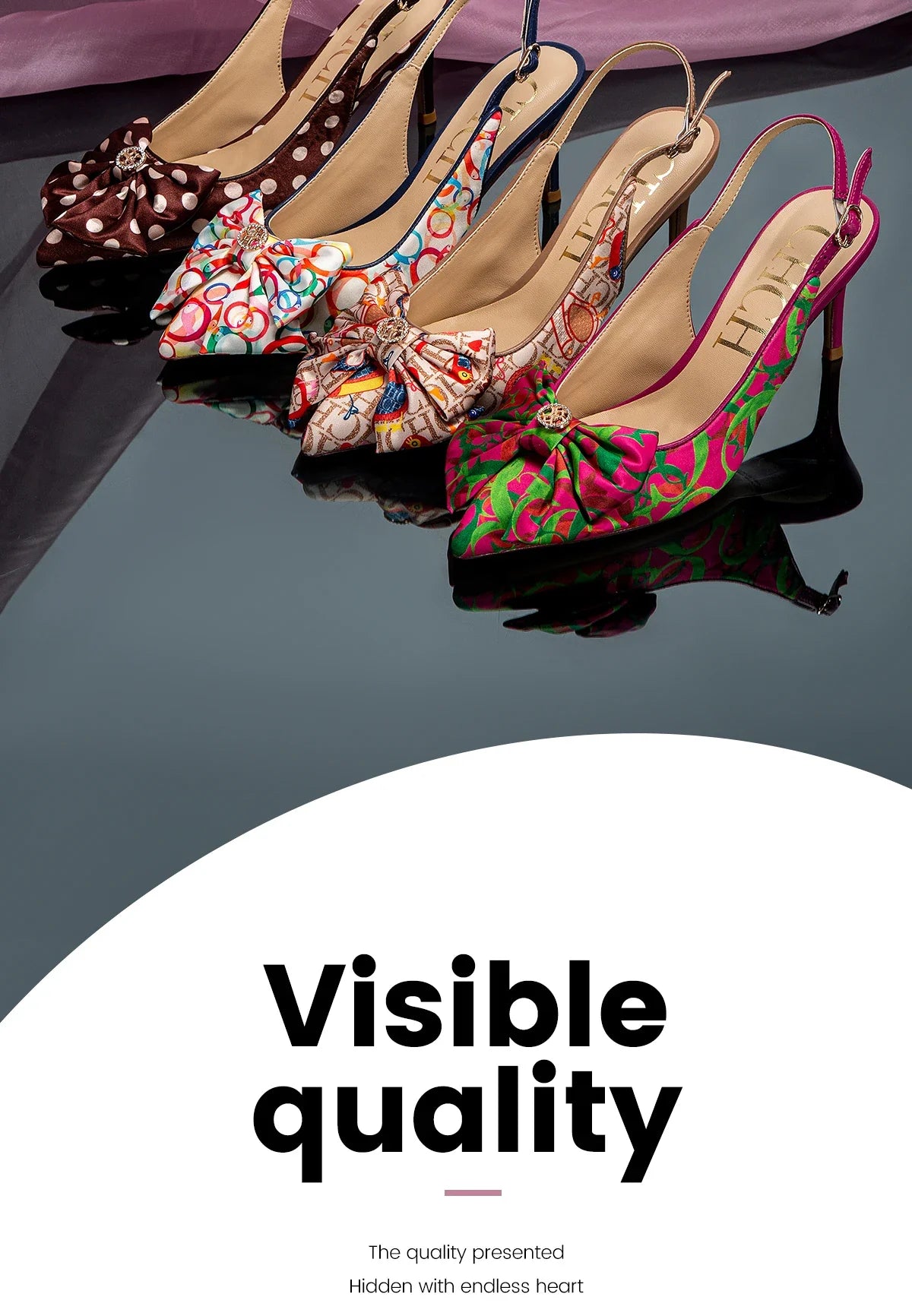 Heel 2024 Women's High Heels New Bow Pointed Sandals Women's Party Wedding Shoes 7cm