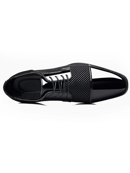 Men's Dress Shoes Modern Casual Shoes Business Formal low top lace up shoes