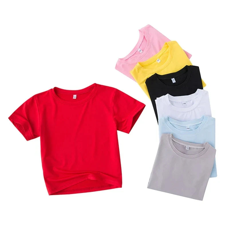 Summer Kids Ball Wear Creative Pattern Football Set T-shirt + Shorts Boys Girls 3-13 Years Old Sports Quick Drying T-shirt Set