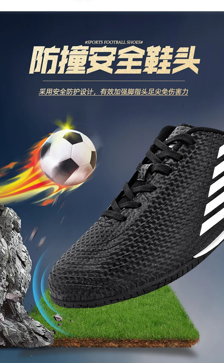 Indoor Soccer Shoes Men Futsal Sneakers Non Slip Children Society Football Boot Outdoor Training Trainers Fashion Male Sneakers