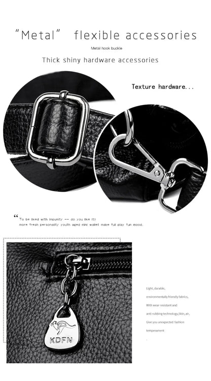 Luxury Purses and Handbags High Quality Soft Leather Shoulder Crossbody Bags for Women 2024 Elegant Tote Messenger Sac A Main