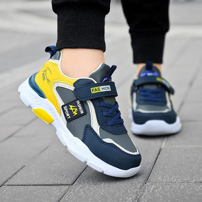 Children Running Shoes Boys Basketball Sneakers Kids Shoes Outdoor Comfortable Sports Tennis Shoes