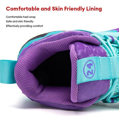 Kids Basketball Shoes Legendary Number Children's Anti-Slip Breathable Outdoor Sports Sneakers for Boys Daily Training Exercise
