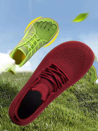 2025 New Wide-toe Men's Shoes Casual Soft Sole Wide-Toe Shoes Walking Sneakers Breathable Mesh Comfortable Barefoot Shoes
