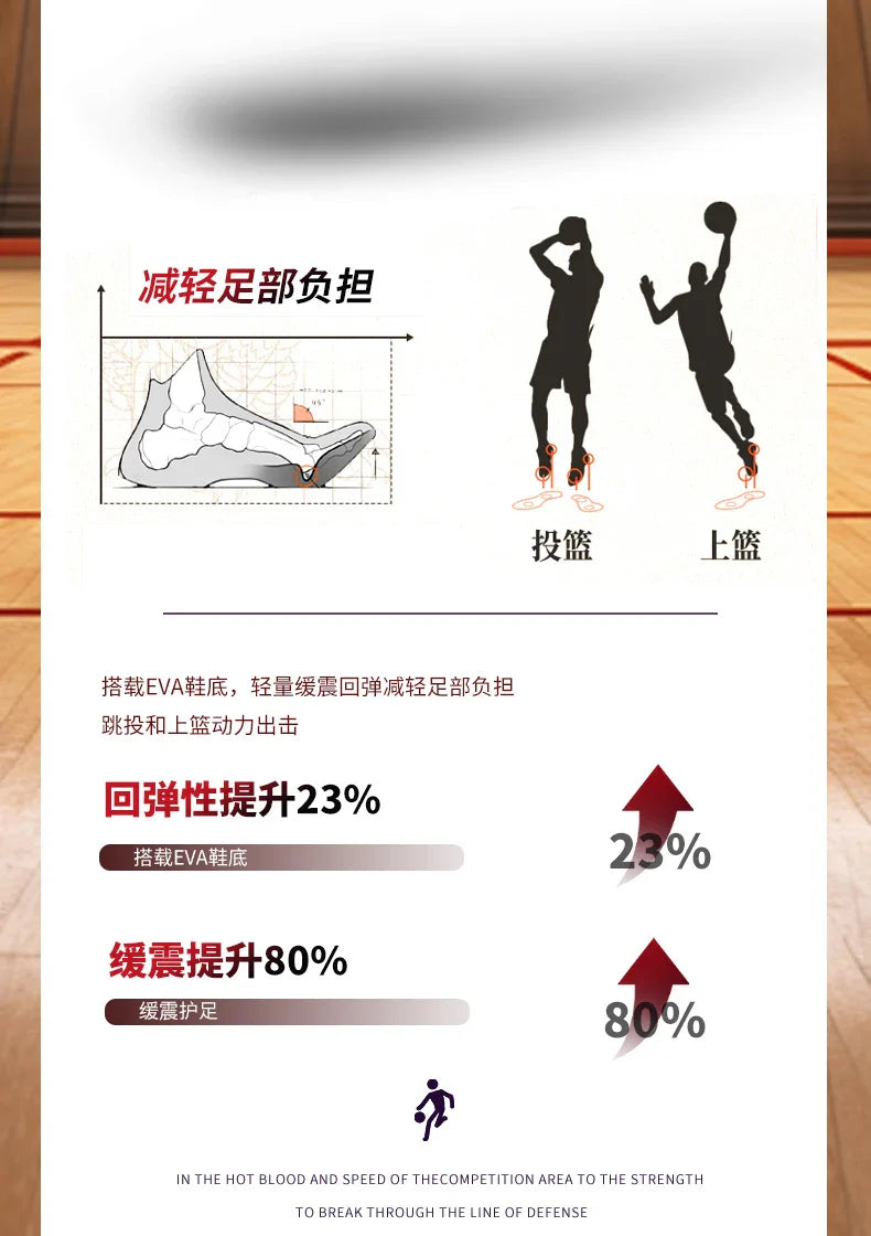 Kids Basketball Shoes Tactical Boots Ankle Support Sneakers Breathable Boys Girls Sports Shoes Shock-absorbing Athletic Shoes