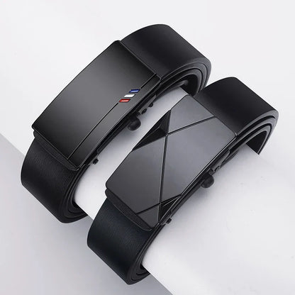 Fashionable Men's Alloy Automatic Buckle Belt With Men's Business Suit Pants Belt High-quality Casual Men's Belt