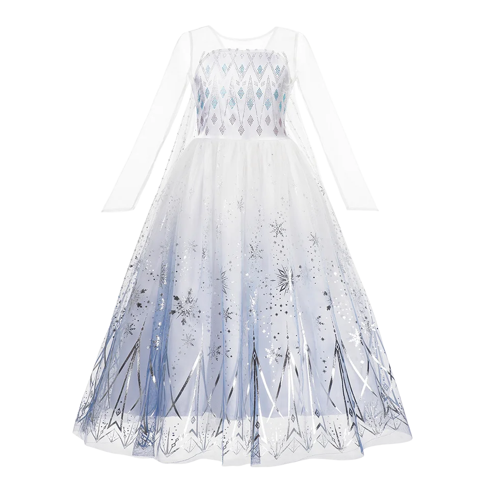 Cinderella Anna Elsa Costume Children Princess Dress for Girls Kids Cosplay Snow White Christmas Carnival Party Disguise Outfit