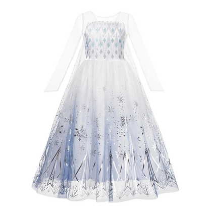 Cinderella Anna Elsa Costume Children Princess Dress for Girls Kids Cosplay Snow White Christmas Carnival Party Disguise Outfit