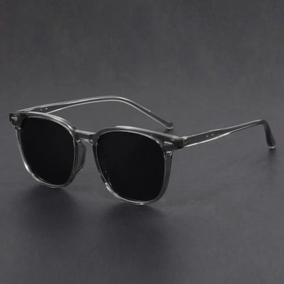 Male and female ultralight round sunglasses driving fishing UV polarized fashion glasses