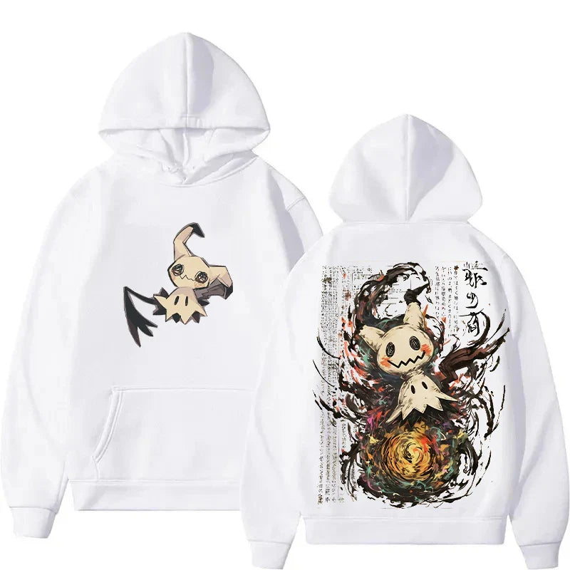 Mimikyu Art Print Hoodie for Men and Women 2025 Autumn/Winter New Y2K Harajuku Plus Size Casual Sweatshirt Top