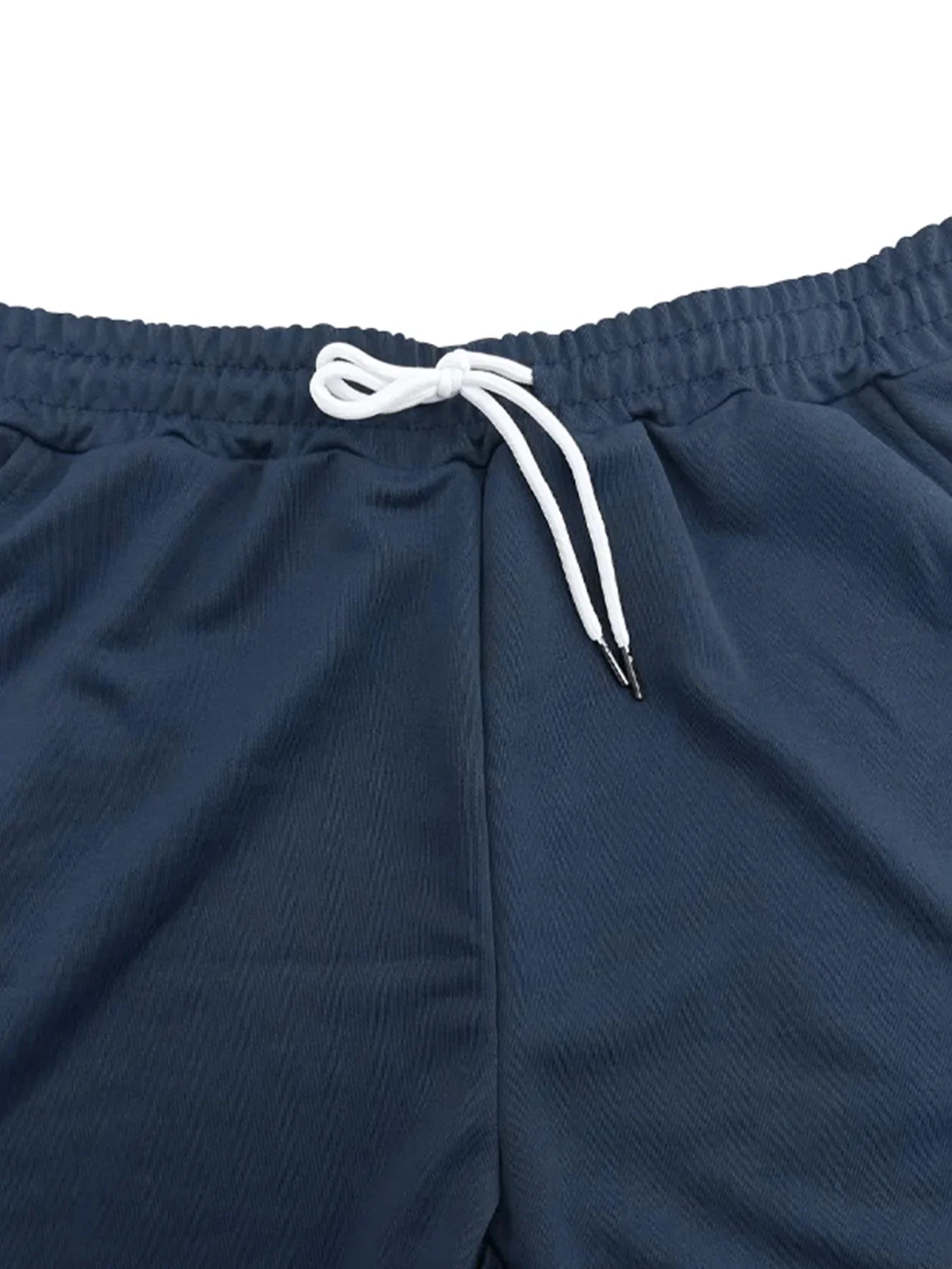 EUROPEAN AND AMERICAN MEN'S SUMMER MEN'S LOOSE SET SHORT SLEEVED SHORTS SPORTS CASUAL ROUND NECK TWO-PIECE SET MEN'S S-3XL