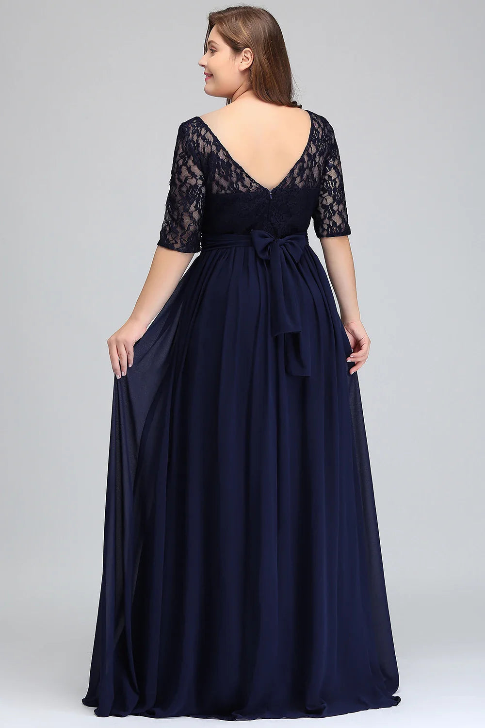 Burgundy Plus Size Bridesmaid Dresses Long V Back Sleeveless Evening Party Prom Gowns A-line Birthday Gift Women Robe De Soiree